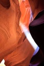 Sunbeam in Upper Antelope Canyon, Page, Arizona