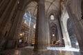 Sunbeams in Catedral de Sevilla, Spain