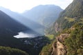 Sunbeams in Geiranger Fjord