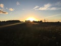 Sunbeams over Cramlington