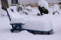 Sunbed Under Snow