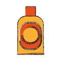 Sunblock bottle icon