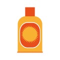 Sunblock bottle icon