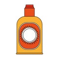 Sunblock bottle icon