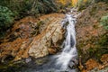 Sunburst Falls, North Carolina Royalty Free Stock Photo