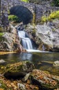 Sunburst Falls, North Carolina Royalty Free Stock Photo