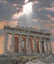 Sunburst over the Acropolis