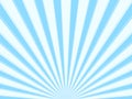 Sunburst rays light blue and white  background. sunbeam star burst. Vector illustration Royalty Free Stock Photo