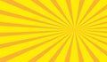 Sunburst retro sun rays yellow background. Abstract summer sunny. Vintage radial texture Royalty Free Stock Photo