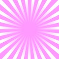 Sunburst, starburst background, converging lines. Vector illustration Royalty Free Stock Photo