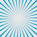 Sunburst, starburst background, converging lines. Vector illustration Royalty Free Stock Photo