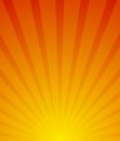 Sunburst, starburst background. Converging-radiating lines abstract background in vertical format. Flyer, poster, placard Royalty Free Stock Photo