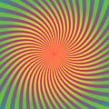 Sunburst, starburst background set, colorful rays, beams, colored warp, twist, whirl
