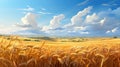 suncloud nature sky summer landscape Royalty Free Stock Photo