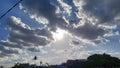 SunCloud Silhouette and The Blue Sky