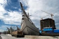 Sunda kelapa harbor Royalty Free Stock Photo