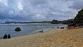 Sundak beach view, Yogyakarta Royalty Free Stock Photo