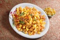 Channa Maki sundal, Kondai Kadalai Cholam Sundal, Black Chickpea Corn Salad,