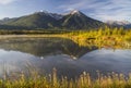 Sundance Double Peak and Shoreline Royalty Free Stock Photo