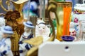 Sunday brocante in small alsacien village Royalty Free Stock Photo