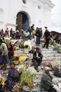 Sunday market in Chichicastenango Royalty Free Stock Photo