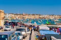 Sunday Market in Marsaxlokk Malta Royalty Free Stock Photo