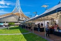 Sunday market near Arts center in Melbourne, Victoria, Australia