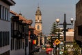 La Candelaria neighborhood Bogota Colombia January  2016 Royalty Free Stock Photo