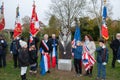 St Julien Les Metz, October 17, 2019. 75th anniversary of the liberation of Metz by the 95th division United States