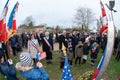 St Julien Les Metz, October 17, 2019. 75th anniversary of the liberation of Metz by the 95th division United States