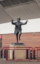 Sunderland, UK - Sunday 21st August 2022: Bobby Stokoe statue at the stadium of light