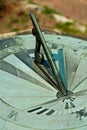 Sundial Gnomon Royalty Free Stock Photo