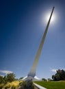 The Sundial Bridge in Redding, California Royalty Free Stock Photo