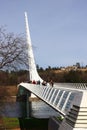 Sundial Bridge in Redding California Royalty Free Stock Photo