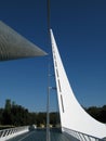 Sundial Bridge in Redding, California Royalty Free Stock Photo