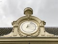 Sundial in a courtyard in Haarlem