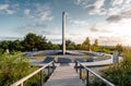 Sundial. Curonian Spit. Lithuania. Royalty Free Stock Photo