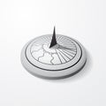 Sundial gray object