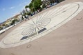 Sundial, Le Cadran Solaire in Nice, France Royalty Free Stock Photo