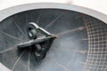 Sundial made in the era of Joseon Dynasty displayed Royalty Free Stock Photo