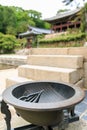 Sundial made in the era of Joseon Dynasty displayed Royalty Free Stock Photo