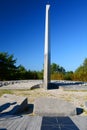 Sundial. Nida. Lithuania Royalty Free Stock Photo