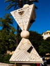 Sundial in palma, mallorca