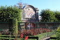 Sundial in Princes Garden, Groningen, Holland Royalty Free Stock Photo