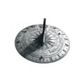 A sundial in a realistic manner on a white background,a beautiful background and design element