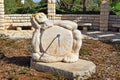 Sundial in the Rose garden, Park Ramat Hanadiv, Israel