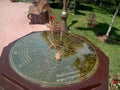 The Sundial by the Ulug Bek Astronomical  Observatory Museum Royalty Free Stock Photo