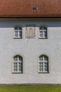 Sundial at the wall of the monastery in Warendorf Royalty Free Stock Photo