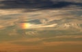 Sundog Royalty Free Stock Photo