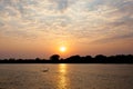 Sundown from Pantanal, Brazil